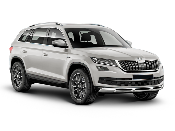 Skoda Kodiaq Scout Белый